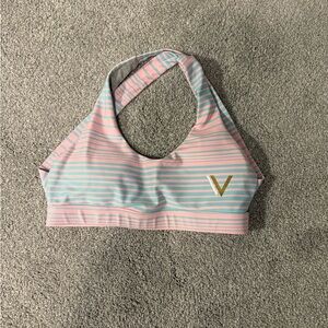 Sports bra lightly worn